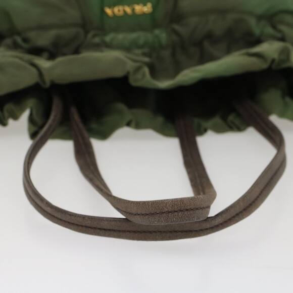PRADA Tote Bag Nylon Khaki - Picture 7 of 9